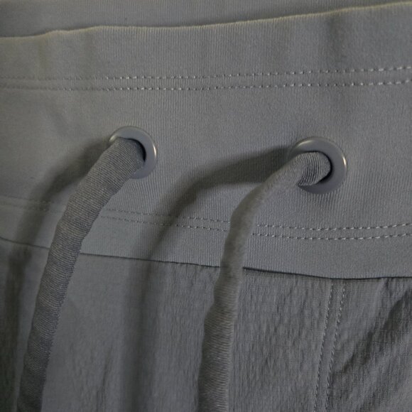 Athleta Trekkie North Jogger Pants Cottage Blue Zip Pockets Drawstring Size 14 - Picture 7 of 12